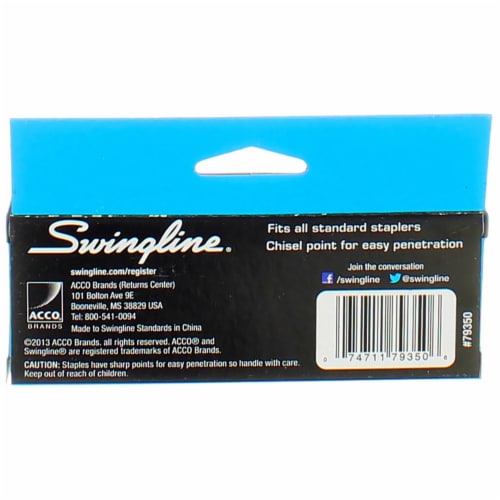Swingline® Standard Staples Perspective: left