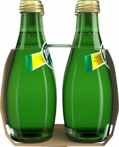 Perrier Sparkling Natural Mineral Water Perspective: left