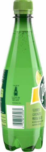 Perrier Lime Flavored Sparkling Water Perspective: left