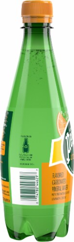 Perrier® L'Orange Flavored Carbonated Mineral Water Perspective: left