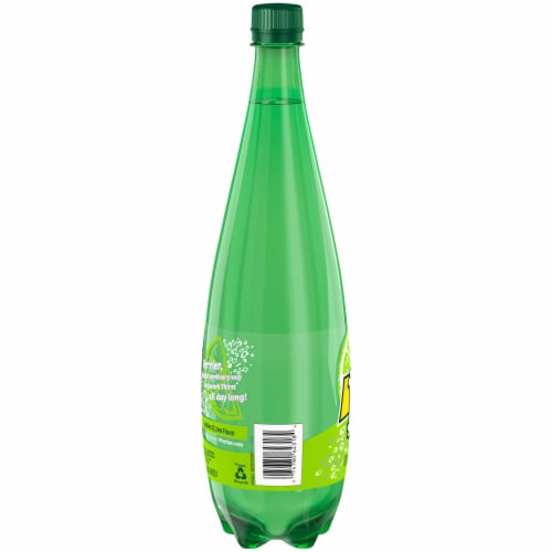 Perrier Lime Flavored Sparkling Water Perspective: left