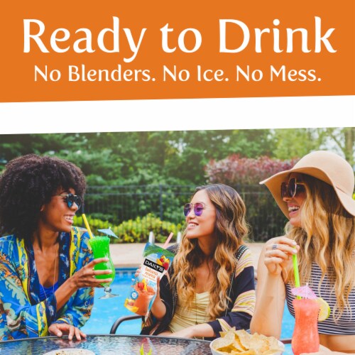 Daily's Bahama Mama Frozen Ready to Drink Cocktail Single Pouch Perspective: left