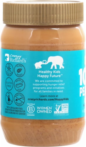 Crazy Richard's® Creamy Natural Peanut Butter Perspective: left
