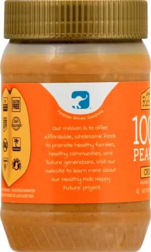 Crazy Richard's Crunchy Peanut Butter Perspective: left