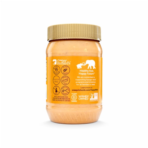 Crazy Richard's Crunchy Peanut Butter Perspective: left