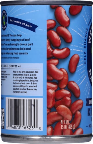 Westbrae Natural® Organic Kidney Beans Perspective: left