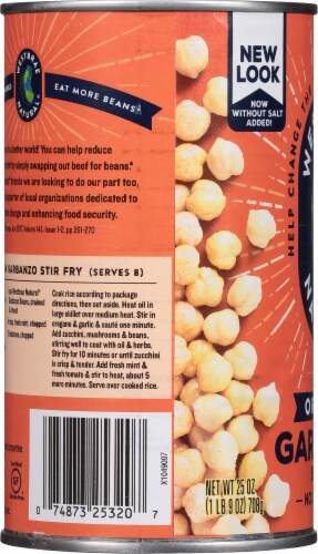 Westbrae Natural® Organic Garbanzo Beans Perspective: left