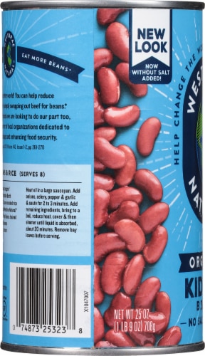 Westbrae Natural Organic Kidney Beans Perspective: left