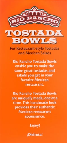 Rio Rancho® Tostada Bowls Perspective: left