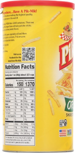 Pik-Nik® Original Shoestring Potatoes Perspective: left
