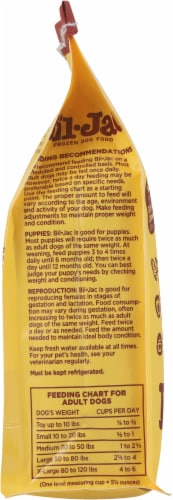 Bil-Jac Frozen Dog Food Perspective: left