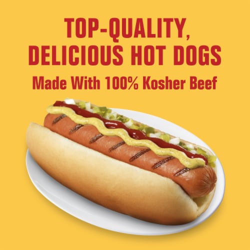Hebrew National Beef Franks Perspective: left