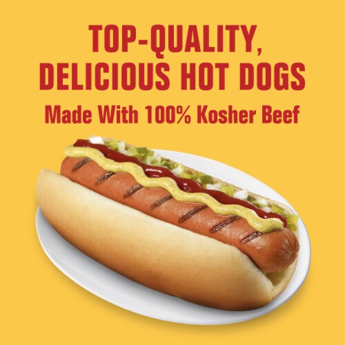 Hebrew National Beef Franks Perspective: left