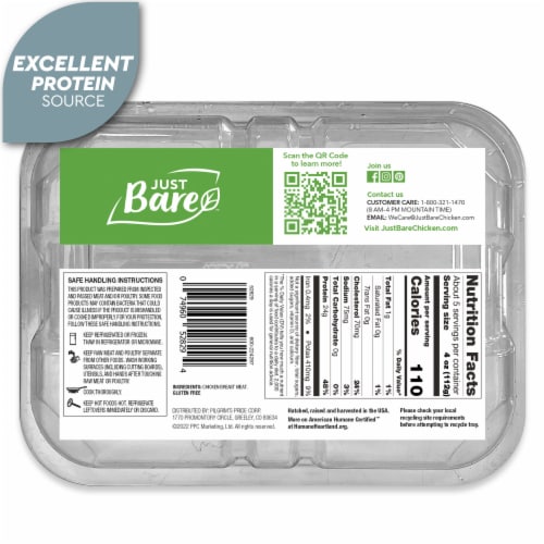 Just Bare® Boneless Skinless Chicken Breast Fillets Perspective: left
