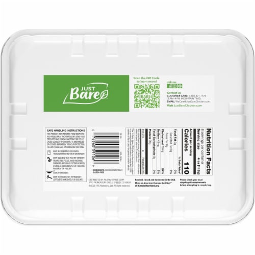 Just Bare® Boneless Skinless Chicken Tenders Perspective: left