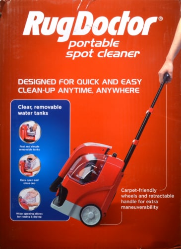 Rug Doctor Portable Spot Cleaner - Red Perspective: left