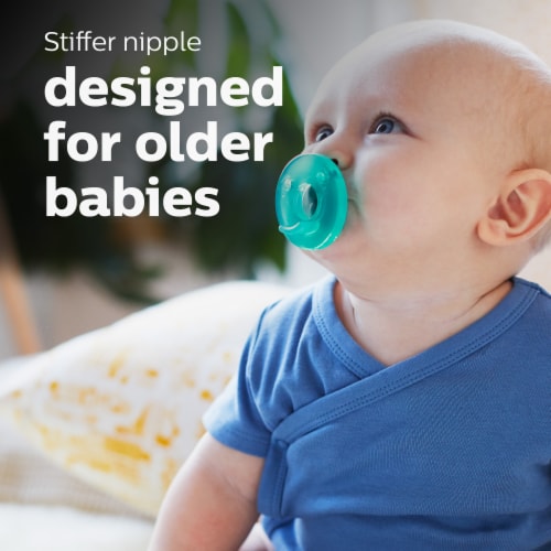 Philips Avent 3+ Months Assorted Soothie Baby Pacifiers Perspective: left