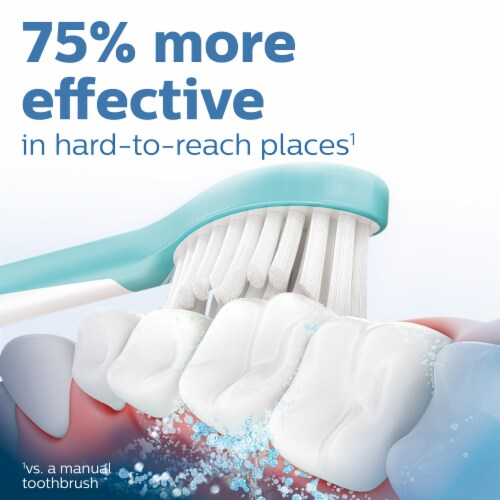 Philips Sonicare For Kids Age 7+ Standard Extra Soft Brush Heads Perspective: left