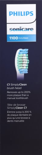 Sonicare HX3411-04 1100 Daily Clean Rechargeable Toothbrush, Mint Perspective: left