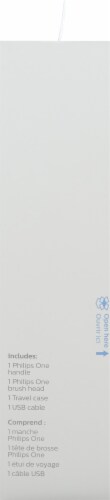 Philips One Battery-Operated Toothbrush - White Perspective: left