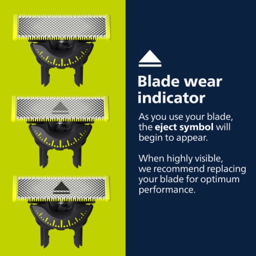 Philips Norelco OneBlade Razor Refills Perspective: left