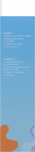 Philips Kids Power Toothbrush - Purple Blue Perspective: left