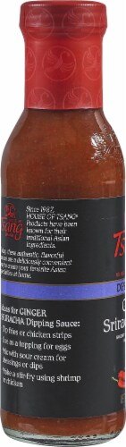 House of Tsang Ginger Sriracha Dipping Sauce Perspective: left