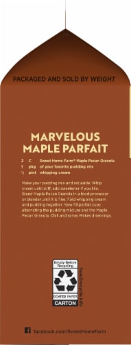 Sweet Home Farm Maple Pecan Granola Perspective: left
