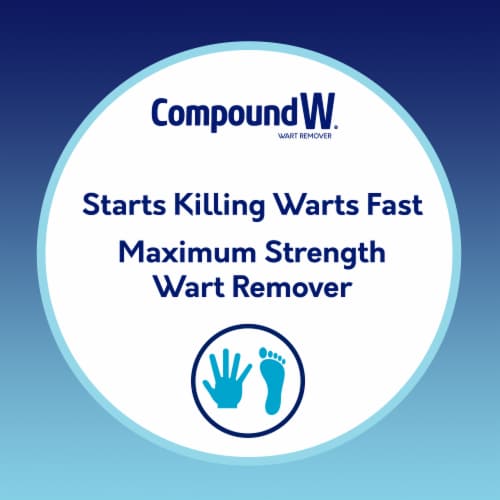 Compound W One Step Max Strength Invisible Wart Remover Strips, 14 ct -  Baker's