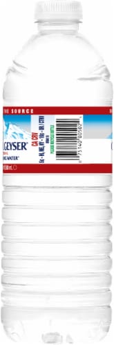 Crystal Geyser® Alpine Spring Bottled Water Perspective: left