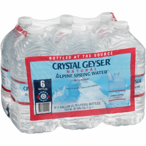 Crystal Geyser® Alpine Spring Gallon Water Perspective: left