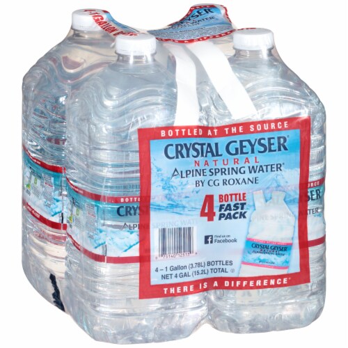 Crystal Geyser® Alpine Spring Gallon Water Perspective: left