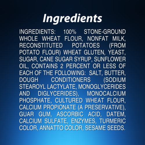 Martin's® 100% Whole Wheat Potato Bread Perspective: left