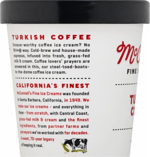McConnell's Turkish Coffee Ice Cream Perspective: left
