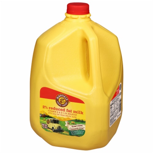 Mayfield 2% Reduced Fat Milk Perspective: left