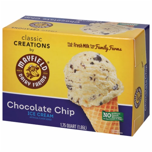 Mayfield Dairy Farms Chocolate Chip Ice Cream Perspective: left