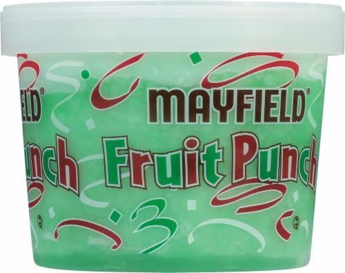 Mayfield Green Frozen Fruit Punch Sherbet Perspective: left