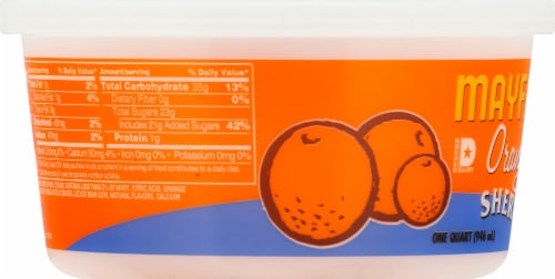 Mayfield Orange Sherbet Perspective: left