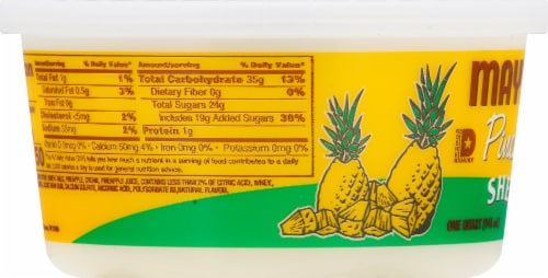 Mayfield Pineapple Sherbet Perspective: left