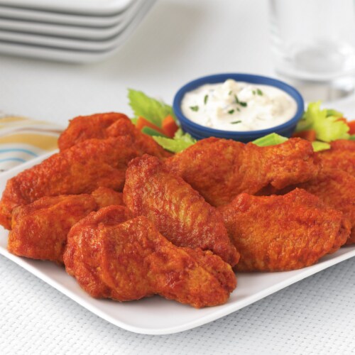 Foster Farms Hot 'N Spicy Chicken Wings Perspective: left