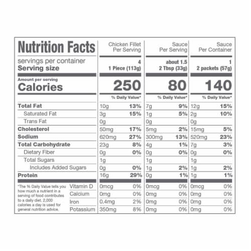 Foster Farms Buttermilk Ranch Crispy Chicken Sandwich Fillets Perspective: left