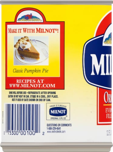 Milnot Original Evaporated Milk Perspective: left