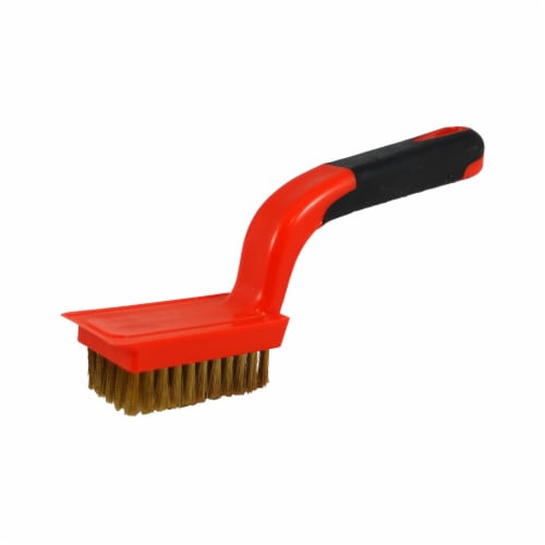 Red Devil Mini Brass Wire Brush Perspective: left
