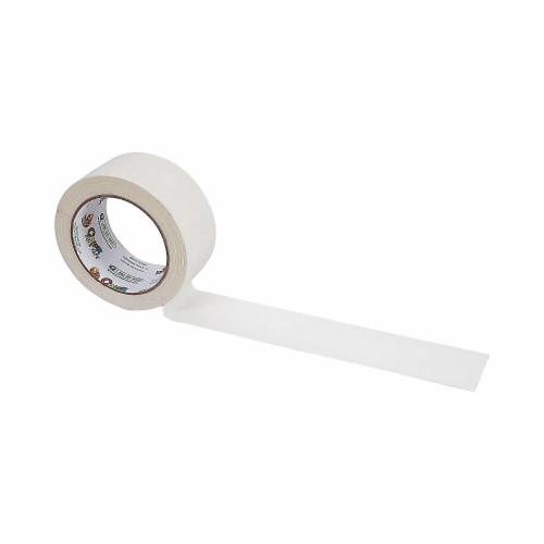 Duck® Heavy Duty White Duct Tape Perspective: left