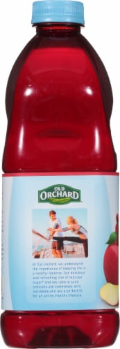 Old Orchard Healthy Balance Diet Apple Cranberry Flavored Juice Cocktail Blend Perspective: left