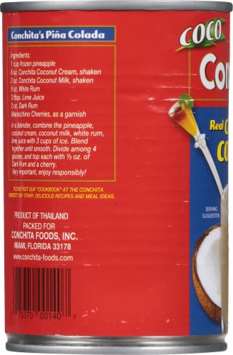 Conchita® Real Cream of Coconut Perspective: left