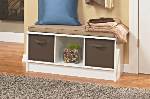ClosetMaid® Cubeicals Fabric Storage Bin - Canteen Perspective: left