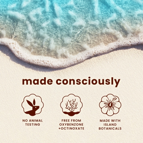 Hawaiian Tropic SPF 12 Sunscreen Clear Spray Perspective: left