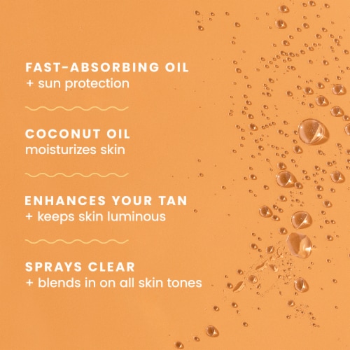 Hawaiian Tropic® Protective Tanning Sunscreen Dry Oil Spray SPF 30 Perspective: left