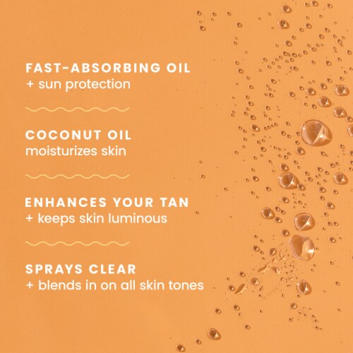 Hawaiian Tropic® Protective Tanning Sunscreen Dry Oil Spray SPF 30 Perspective: left